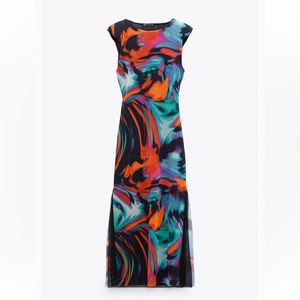 Printed Tulle Zara dress